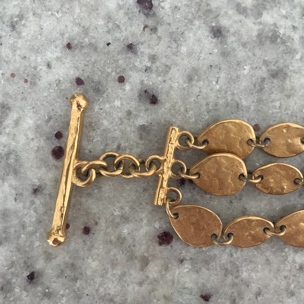 Fun gold bracelet - Picture 4 of 4